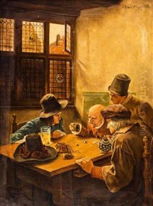 Beim Wurfelspiel by Claus Meyer