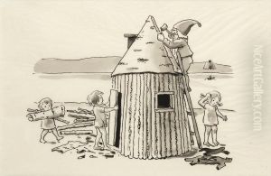 Hattstugan by Elsa Beskow