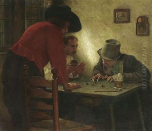 Beim Wurfelspiel by Claus Meyer