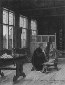 Im Atelier Des Malers by Claus Meyer