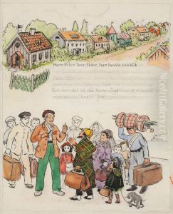 Herr Peter, Herr Peter, Han Bodde Ien Kak by Elsa Beskow
