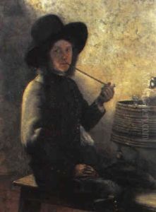 Der Tonpfeifenraucher