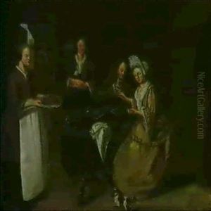 Scene D'auberge: Le Repas Galant Scene D'auberge: Le Repas Galant