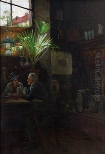 Interior Tavern Scene Interior Tavern Scene
