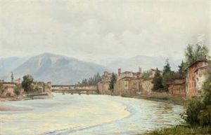 View Of Bassano, Northern Italy by Emma Meyer