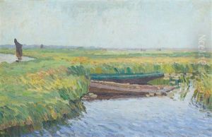 Sommerstimmung Am Torfkanal by Emmy Meyer