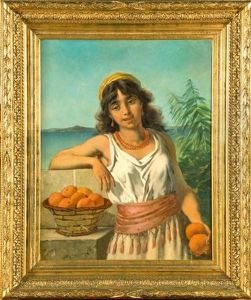 La Jeune Marchande D'oranges Italienne