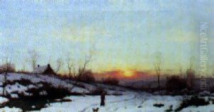 Winter Sunset by Frederick William Meyer