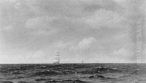 Summer's Day On The Deep Blue Sea by Frederick William Meyer