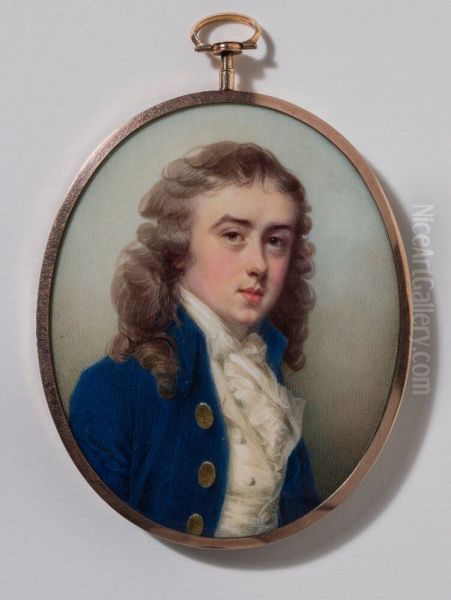 A Boy In Blue Coat - view 1