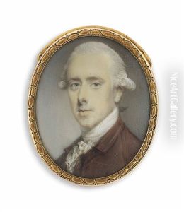 A Gentleman Called George Gordon, 9th Marquess Of Huntly (1761-1853), In Plum Coat, White Cravat