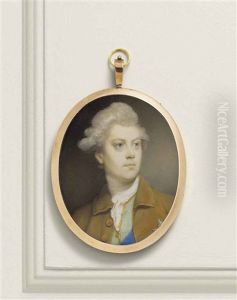 Henry Howard, 12th Earl Of Suffolk And 5th Of Berkshire (1739-1779), In Brown Coat, Gold-bordered Peppermint Green Waistcoat, White Cravat...