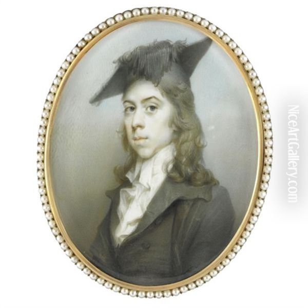 Portrait Of A Student In The Robes Of A Westminster Scholar - view 1
