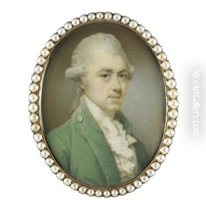 Portrait Of A Gentleman In A Green Coat, White Waistcoat And Jabot