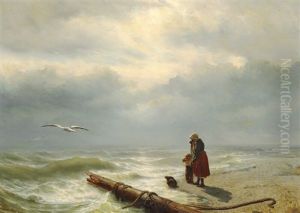 A Wreck by Johan Hendrik Meyer