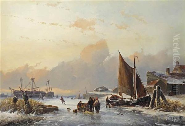 A Winter's Day On The Dutch Coast - view 1