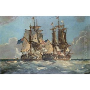 The Action Between H.m.s. "shannon" And The U.s.s. "chesapeake", 1st June 1813