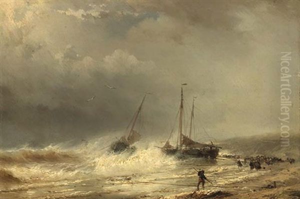 Shipping Near The Coast - view 1