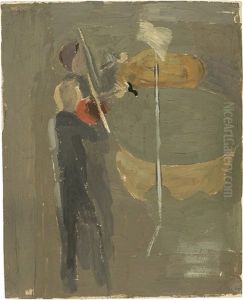 Violinspieler by Otto Meyer-Amden