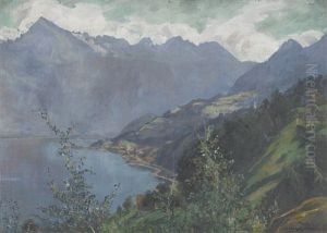 Blick Auf Kurfirsten by Carl Theodor Meyer-Basel