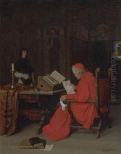 Die Botschaft by Franz Meyerheim