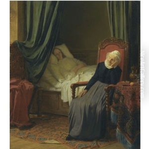 A Moment Of Rest by Friedrich Eduard Meyerheim