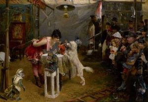 The Wild Madonna by Paul Friedrich Meyerheim