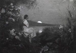 Mondnacht by Paul Friedrich Meyerheim