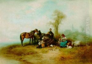 A Country Idyll by Wilhelm Alexander Meyerheim