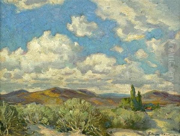 Nevada Landscape (+ Another Similar; Pair) - view 1