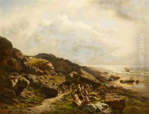 Sommertag An Der Bretonischen Kuste by Wilhelm Emil Meyer-Rodius