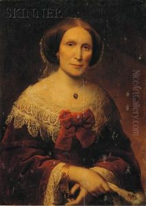 Portrait Of A Lady by Christian Meyer-Ross