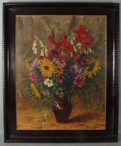 Blumenstilleben by Friedrich Meyer-Rubritius