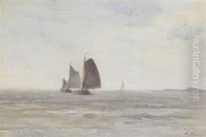 Marine Aux Voiliers by Isidore Meyers