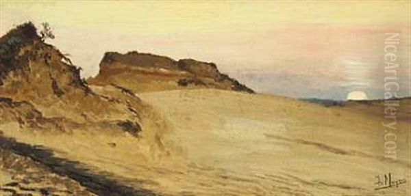 Sunset At The Dunes - view 1