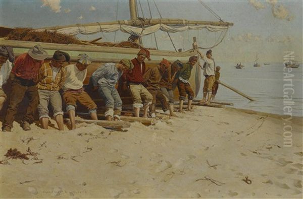 Fischer Am Strand - view 1