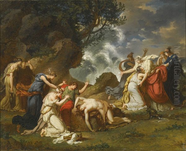 A Scene From Classical Mythology, Possibly Ceryx And Alcyone - view 1