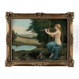 La Joueuse De Flute Dans Un Paysage