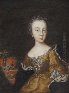 Zwei Bilder: A) Kleine Tochter Der Kaiserin Maria Theresiab) Kleiner Sohn Der Kaiserin Maria Theresia, Wohl Erzherzog Josef (1741-1790) Mit Dem Orden Vom Goldenen Vlies