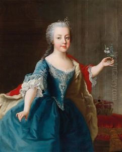 Portrait Of Archduchess Maria Carolina Of Austria