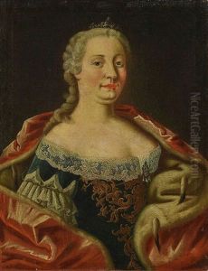 Maria Theresia, Erzherzogin Von Osterreich, Konigin Von Ungarn Und Bohmen by Martin van Meytens the Younger