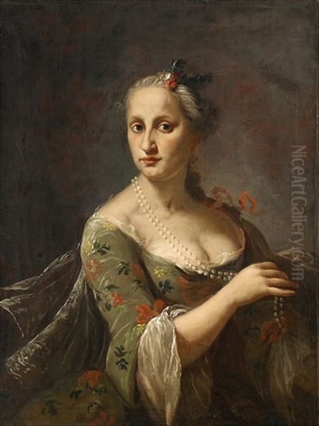 Girl With A Pearl Necklace - view 1