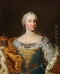 Portraits Of Emperor Francis I Stephen And His Wife