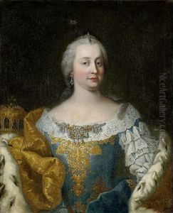 Kaiserin Maria Theresia Mit Der Ungarischen Konigskrone