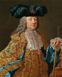 Bildnisse Des Kaisers Franz I. Stephan Und Seiner Gemahlin Maria Theresia Als Konigin Von Ungarn