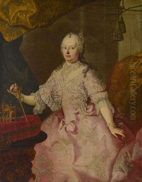 Maria Theresia, Erzherzogin Von Osterreich Und Konigin Von Ungarn Und Bohmen - view 1