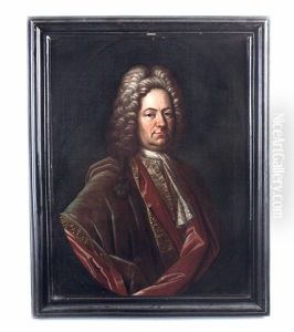 Portrat Einer Adeligen Dame (+ Portrat Eines Adeligen Herrn; Pair)
