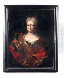 Portrat Einer Adeligen Dame (+ Portrat Eines Adeligen Herrn; Pair)