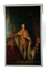 Eighteenth-century Full Length Portrait Of Joseph Ii, As A Young Man, Later Emperor Of Austria