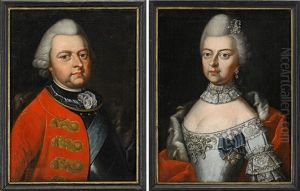 Adelsportratt - Ett Par (pair)